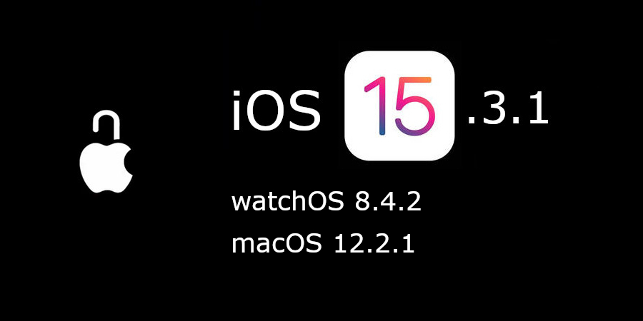 iOS 15.3.1 Firmware Update Titelbild